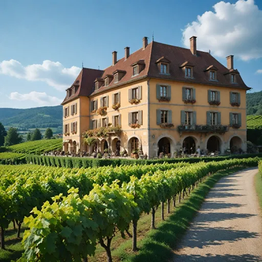 Luxury hotels near Alsace vineyards: refined stays for wine lovers