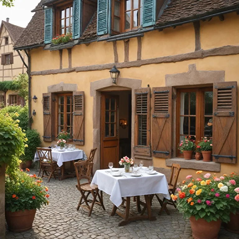 An alsatian hotel escape for refined stays in Alsace