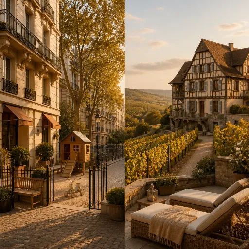 Elegant family friendly hotels in Paris and how they compare with luxury city and countryside stays in Alsace